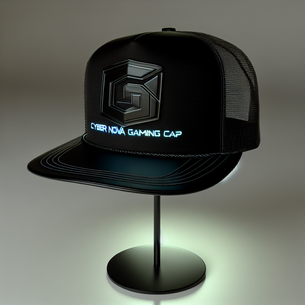 Cyber Nova Gaming Cap – Snapback Edition