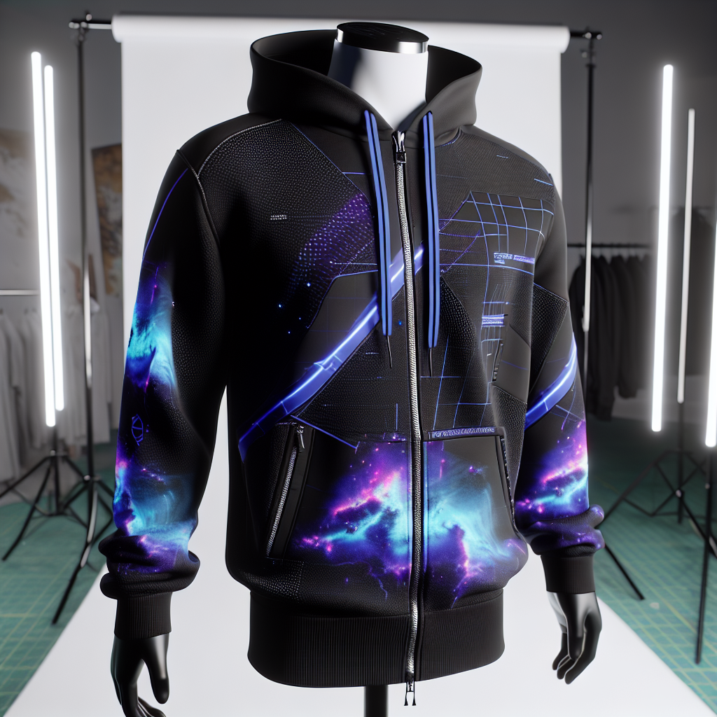 Nebula Streetwave Tech Hoodie – Night Raid Edition