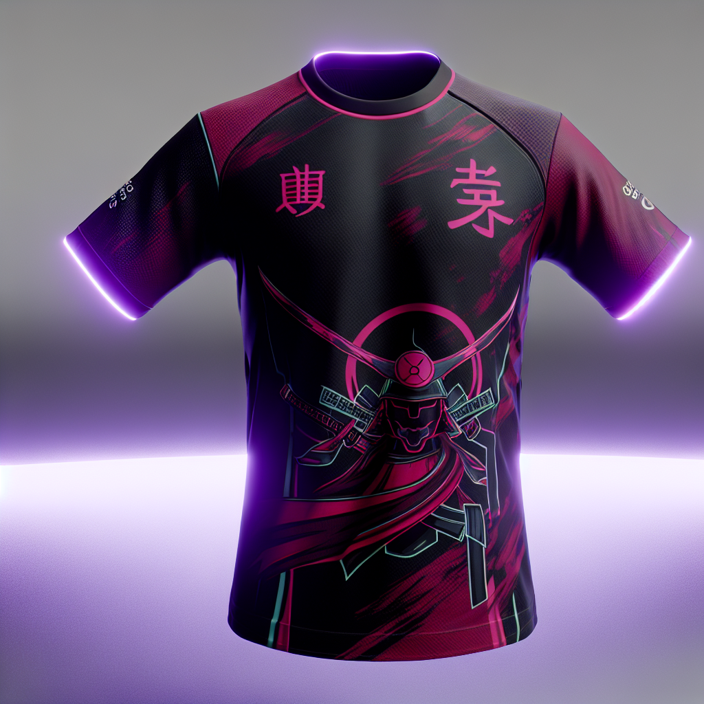 Crimson Ronin Pro Jersey – Samurai Cyber Squad