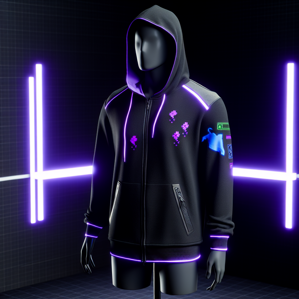 Shadow Pulse Tech Hoodie – Street E-Sports Edition