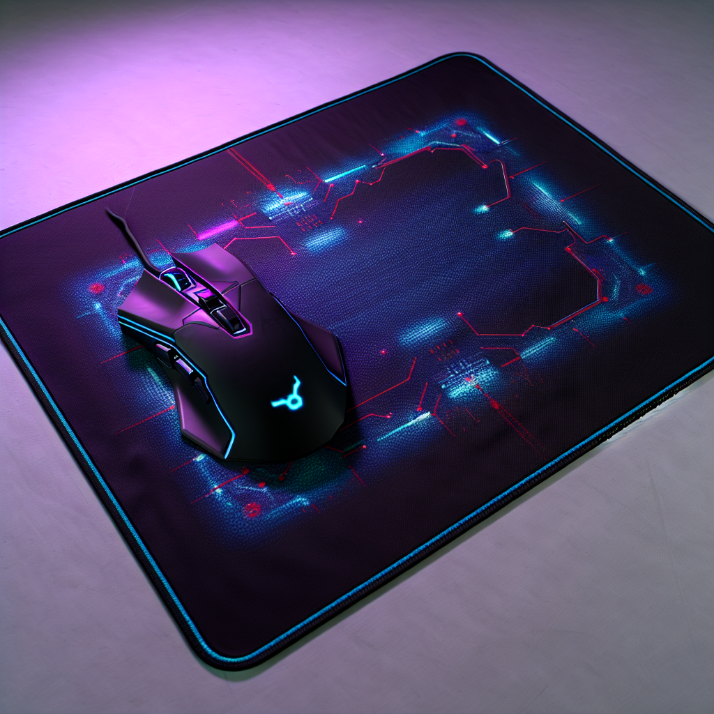 Neon Strike XL Mousepad – Precision Control Edition